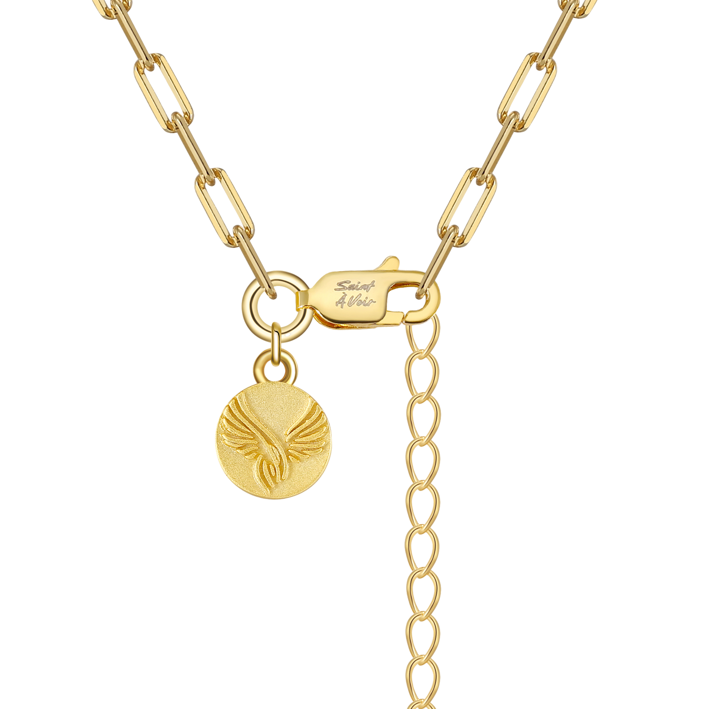 Angel Wings Pendant Necklace | Gold