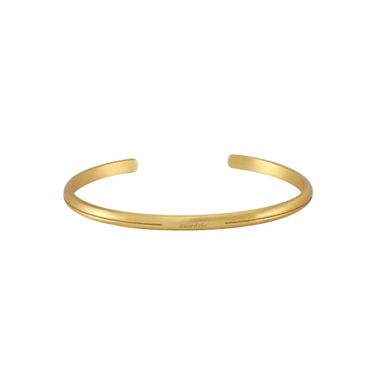 Tropez Torque Bangle | Gold